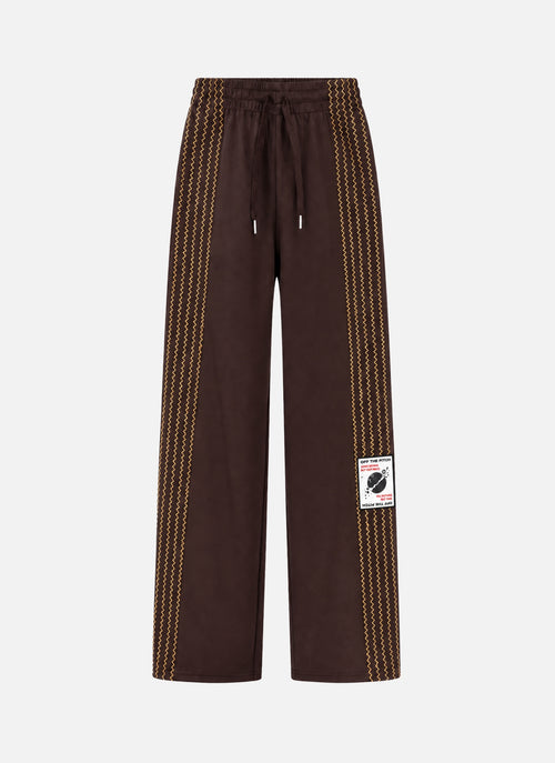 Ivy Scuba Joggers | Espresso Brown