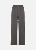 Mona Pinstripe Pants | Ash Brown