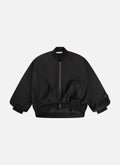 Oversized Parachute Jacket | Black
