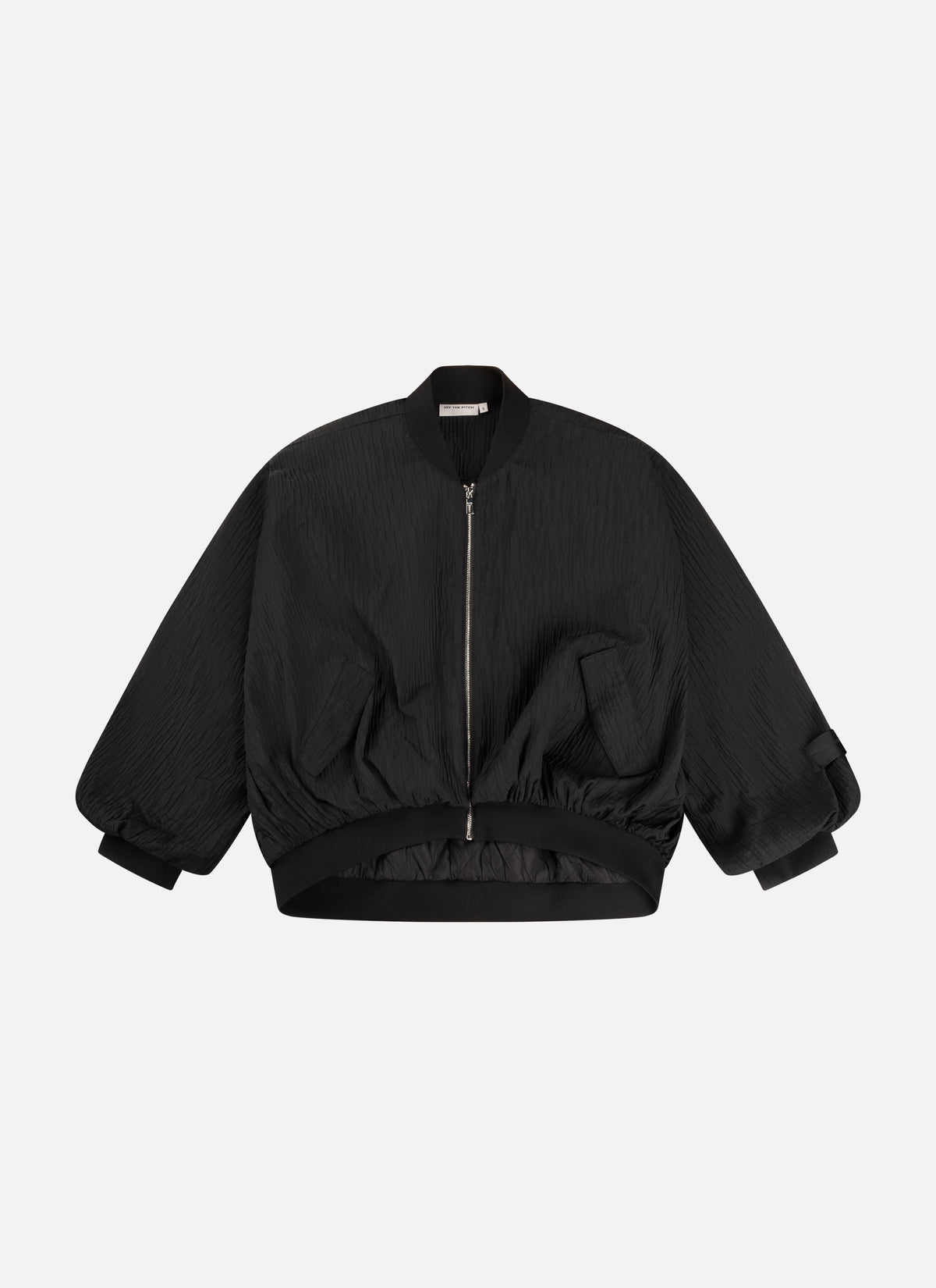Oversized Parachute Jacket | Black