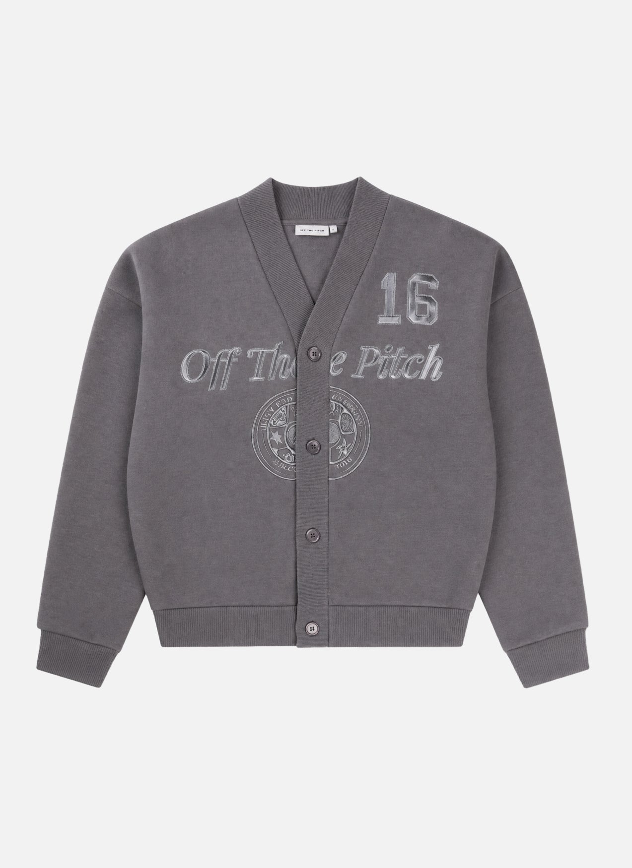 Campus Heritage Cardigan | Grey