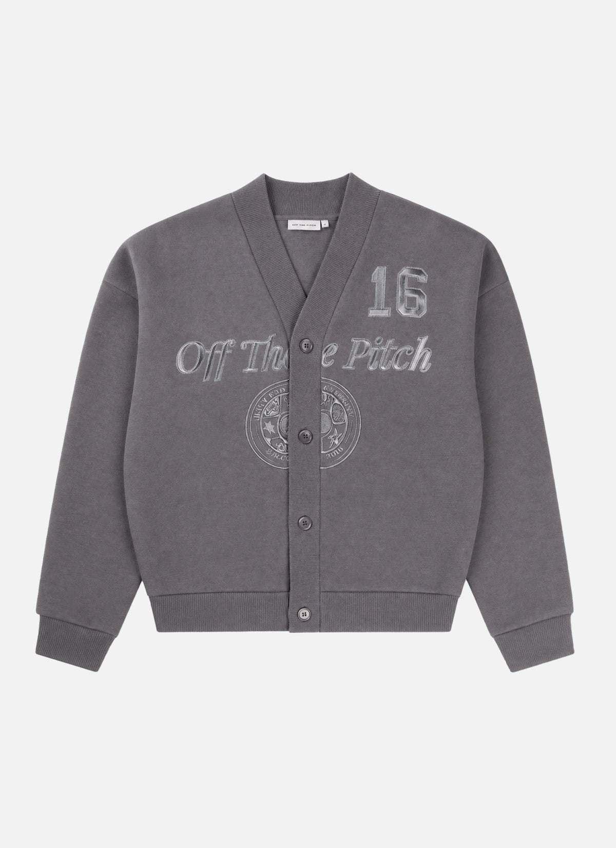 Campus Heritage Cardigan | Grey