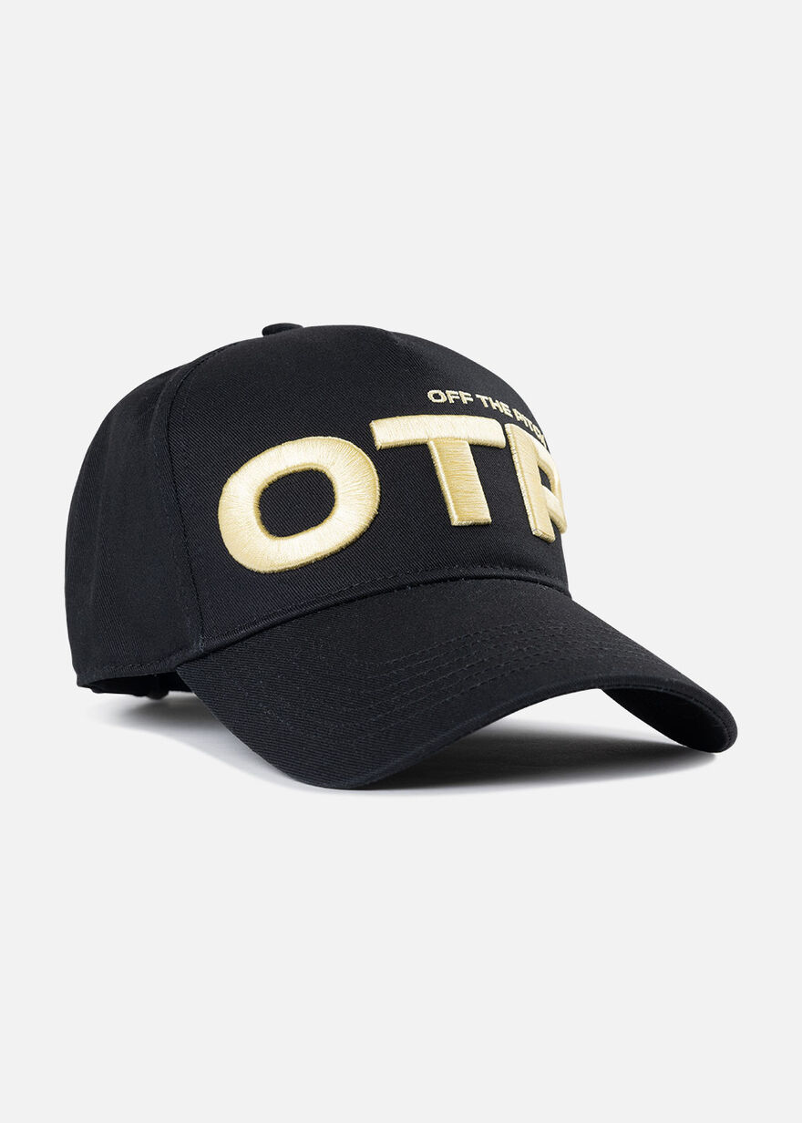 Off-set Cap, Black/Yellow, hi-res