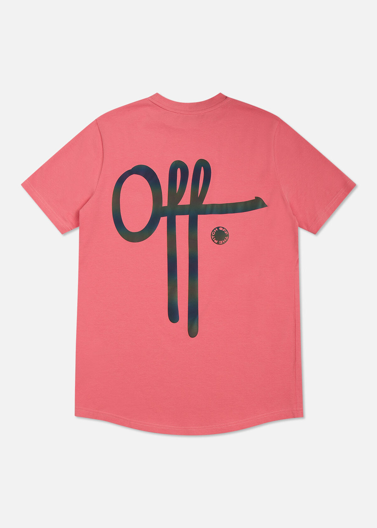 The Illuminated 2.0 Slimfit Tee - Mint - 95% Cotto, Pink, hi-res