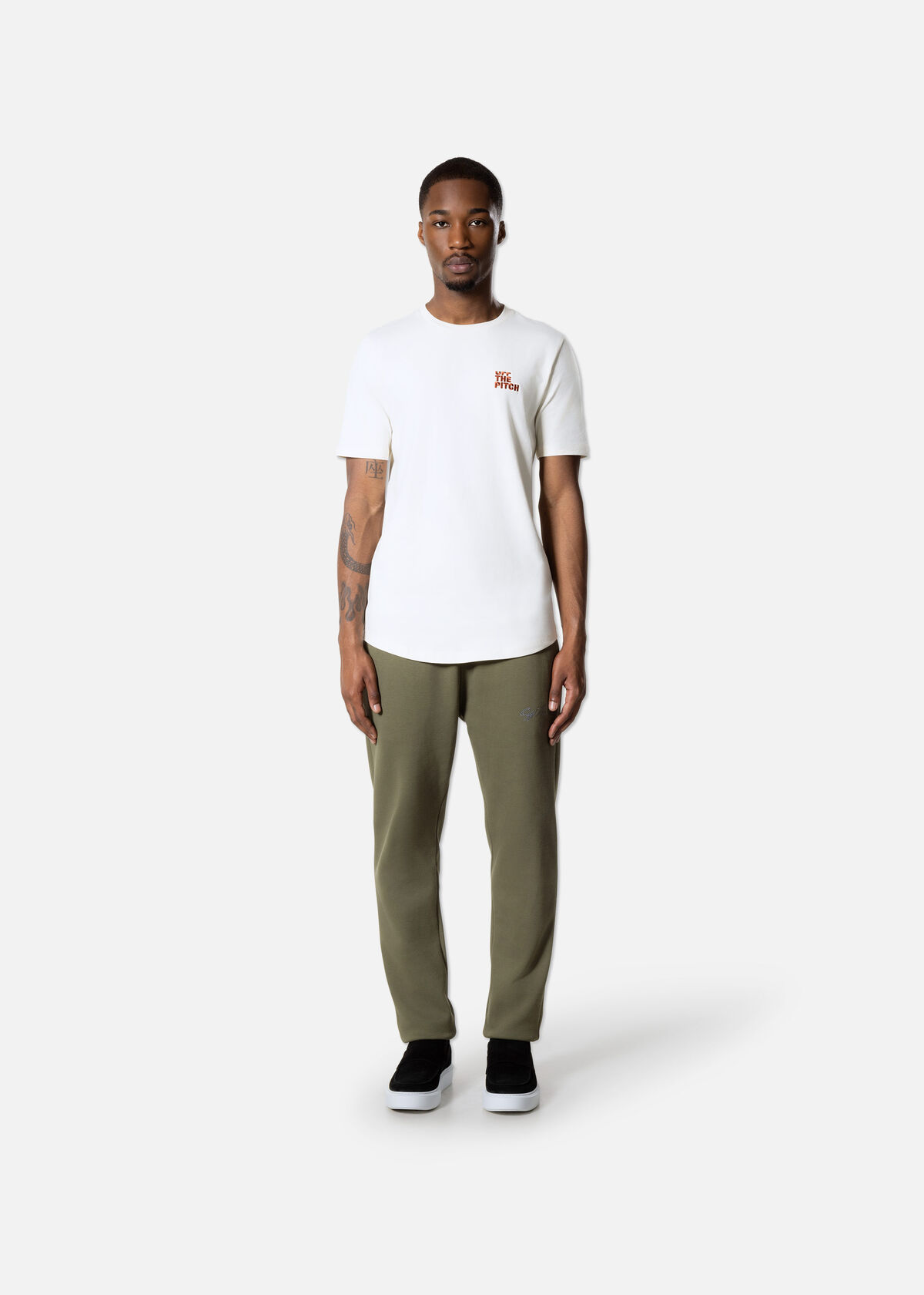 Fullstop Slim Fit Tee, Off white, hi-res