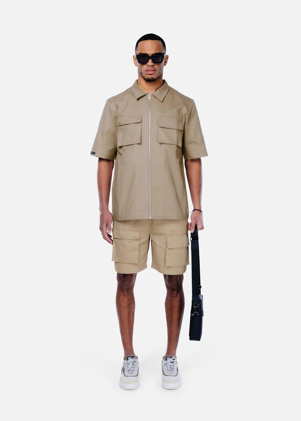 Utility Cargo Shorts, Sand, hi-res