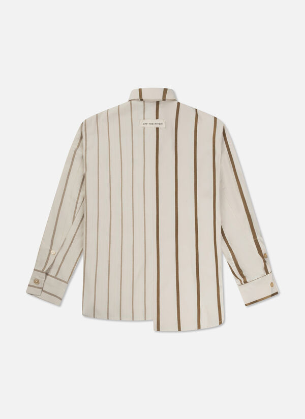 Asymmetric Striped Sora Shirt