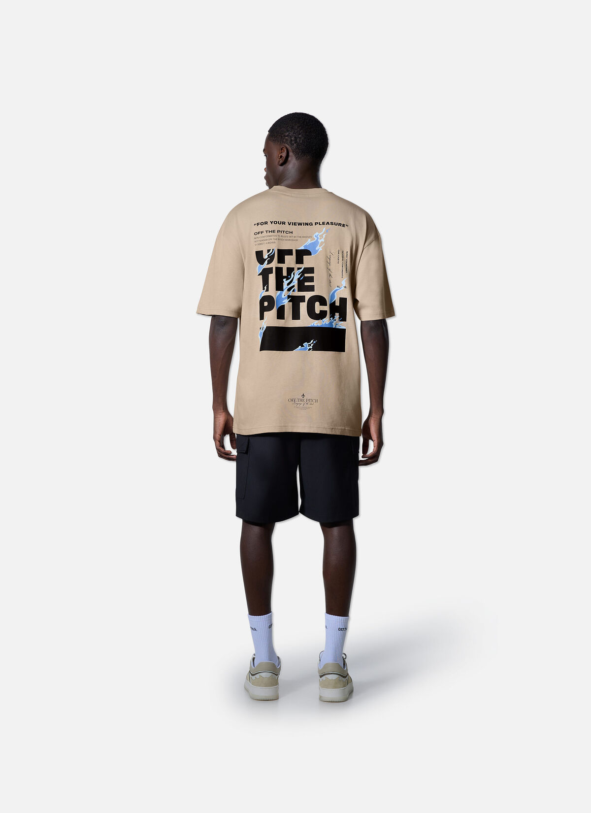 Lit Loose Fit Tee, Sand, hi-res