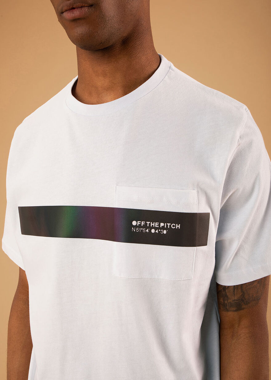 The Nova Regular tee- Black- 100% Cotton, White, hi-res