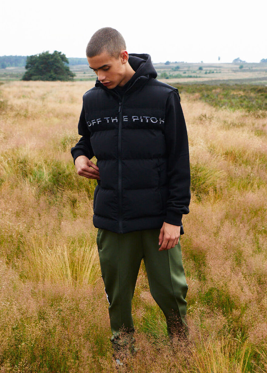 The Soul Down Gilet, Black, hi-res