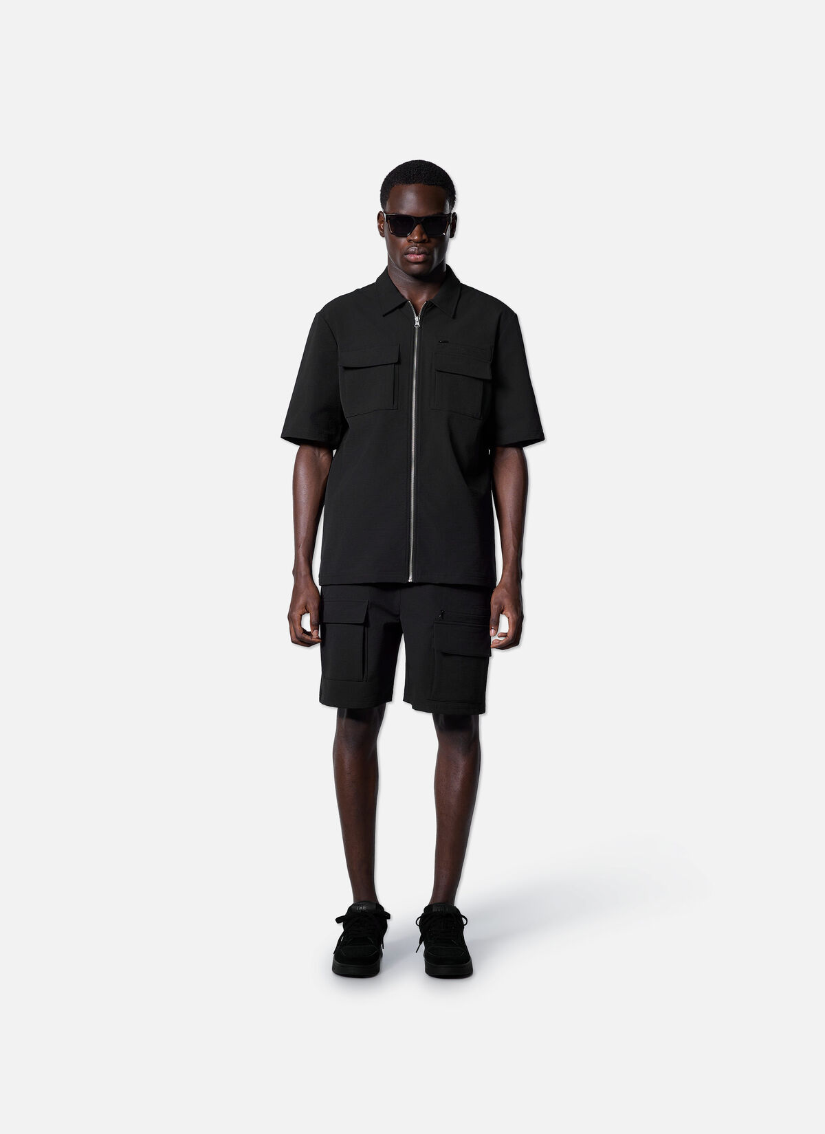 Utility Maze Shirt, Black, hi-res
