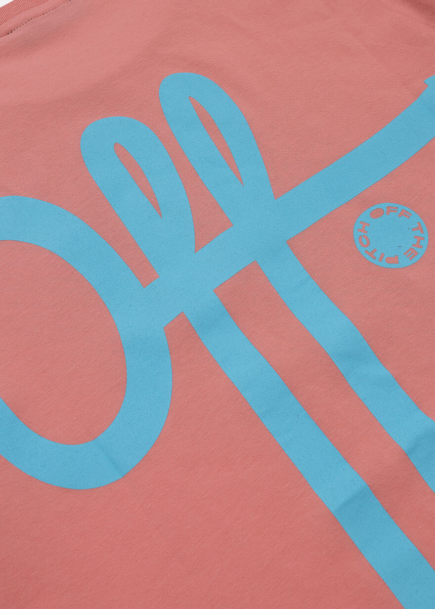Fullstop Slim Tee 2.0 - 95% Cotton / 5% Elastane, Peach, hi-res