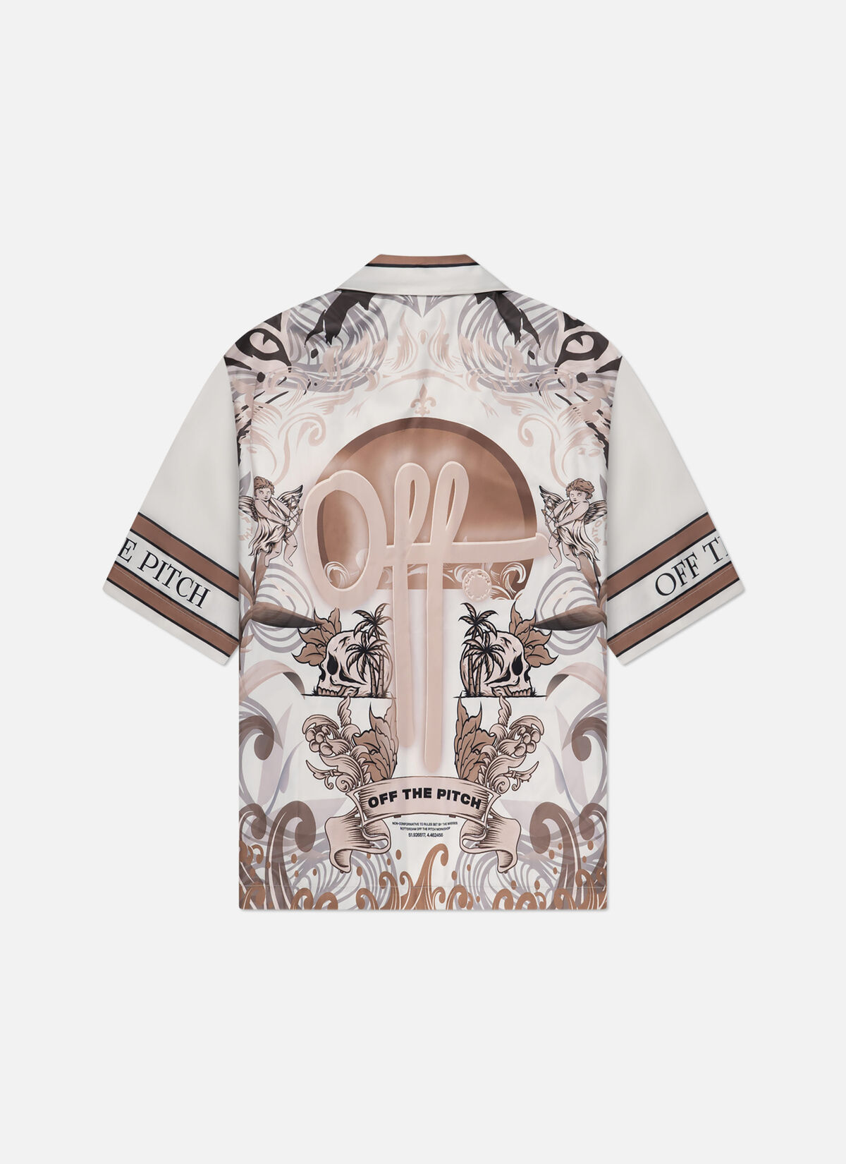 Hawaiian Bri Shirt, Crème, hi-res