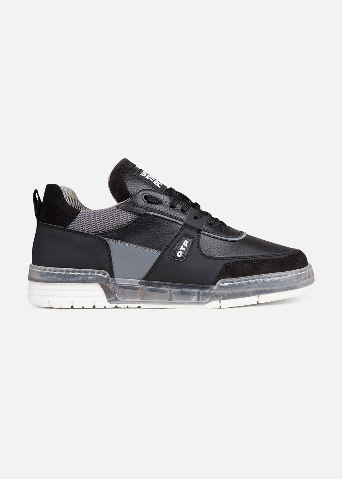 Baskette - Black - Leather, Black, hi-res