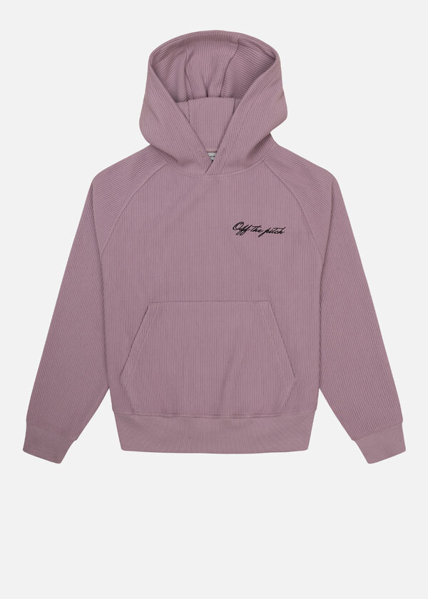 Script Rib Hood Women