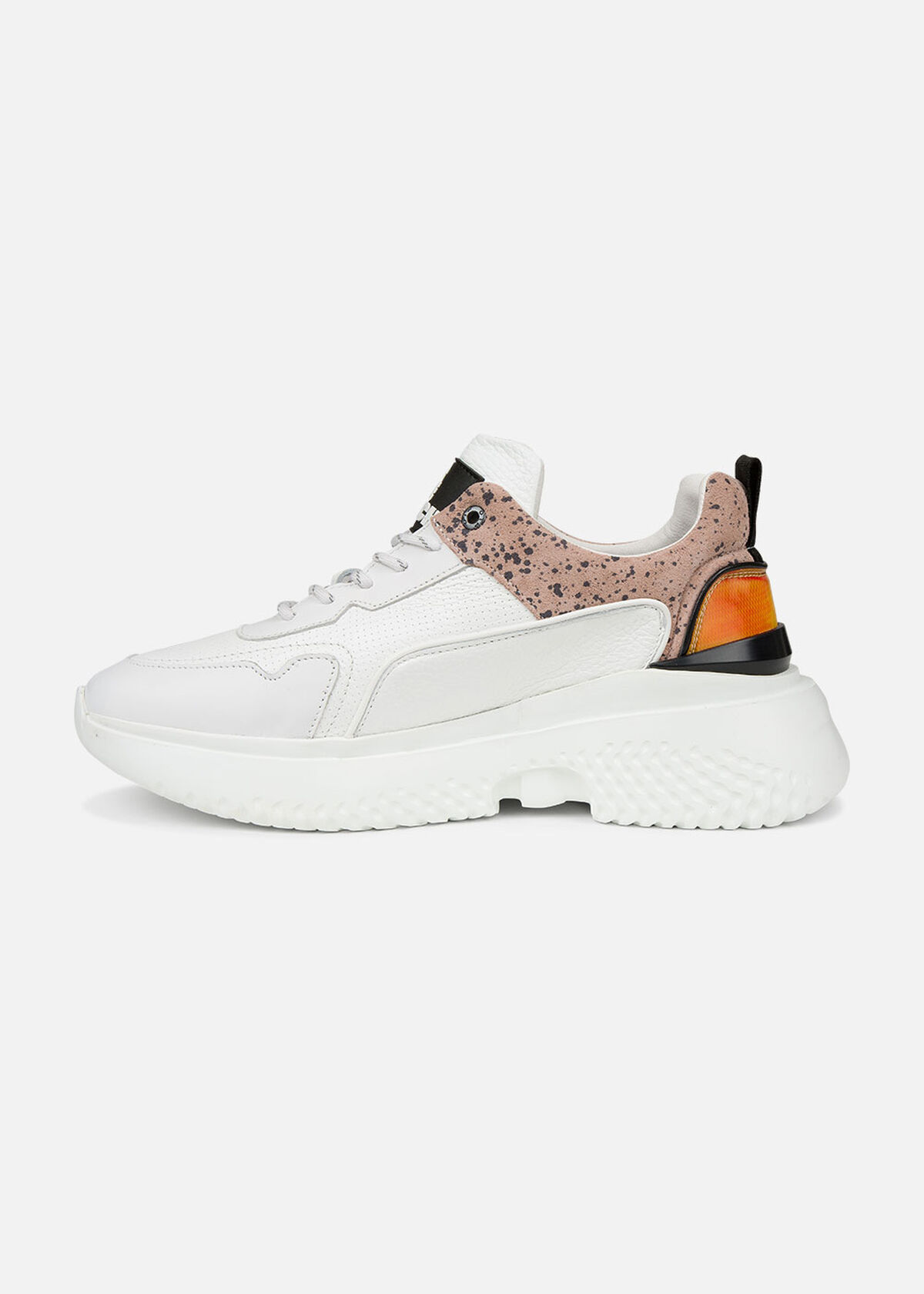 Treble Runner - White - Leather, White, hi-res