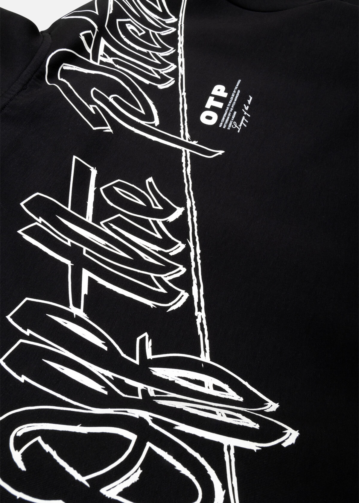 Script Hood, Black, hi-res