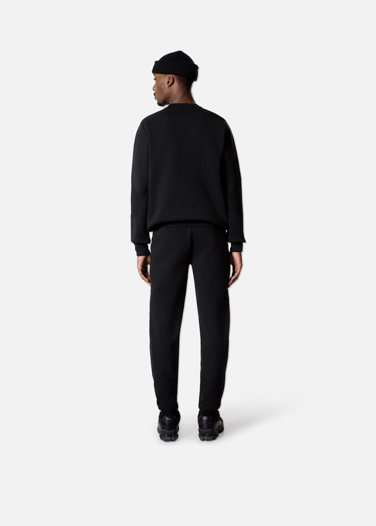Knitted Jogger, Black, hi-res