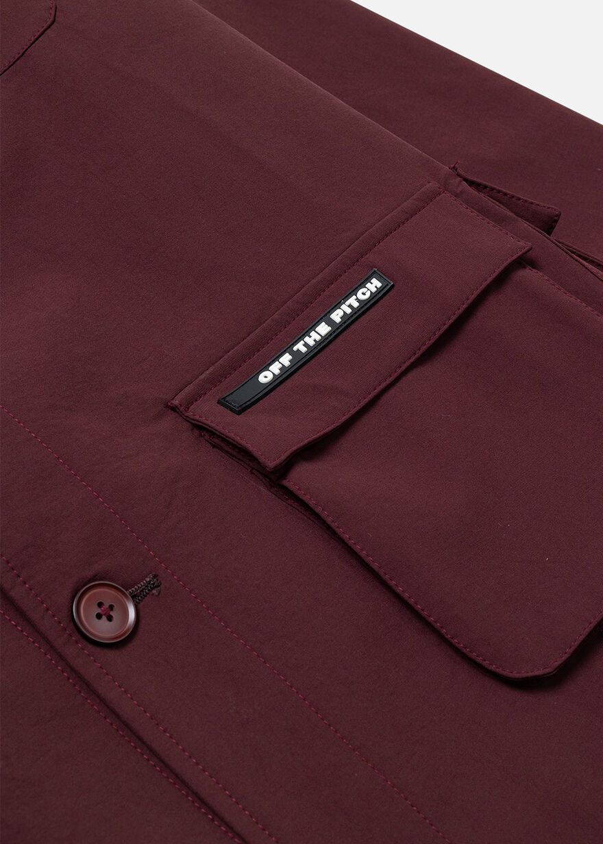 Minsk Workwear Jacket, Brown/Red, hi-res