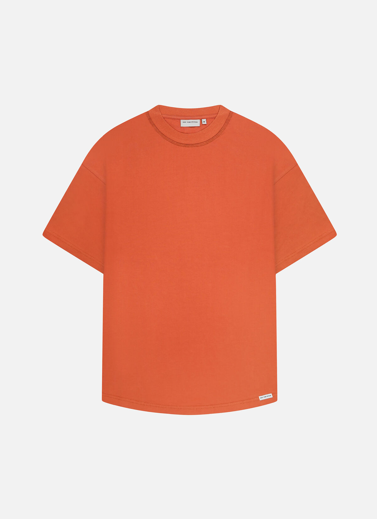 Lava Oversized Tee, Orange/Brown, hi-res