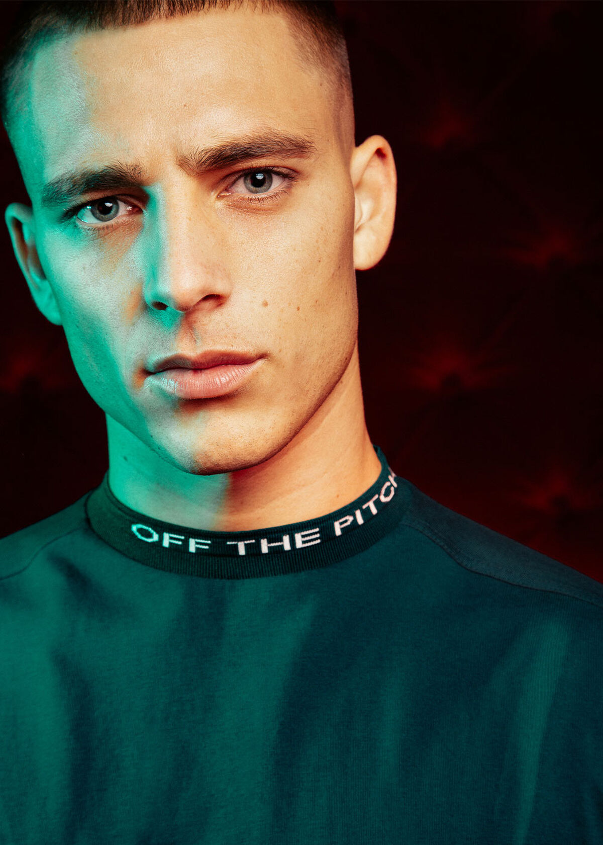 The Orphan Tee - Dark green- 100% Cotton, Dark green, hi-res