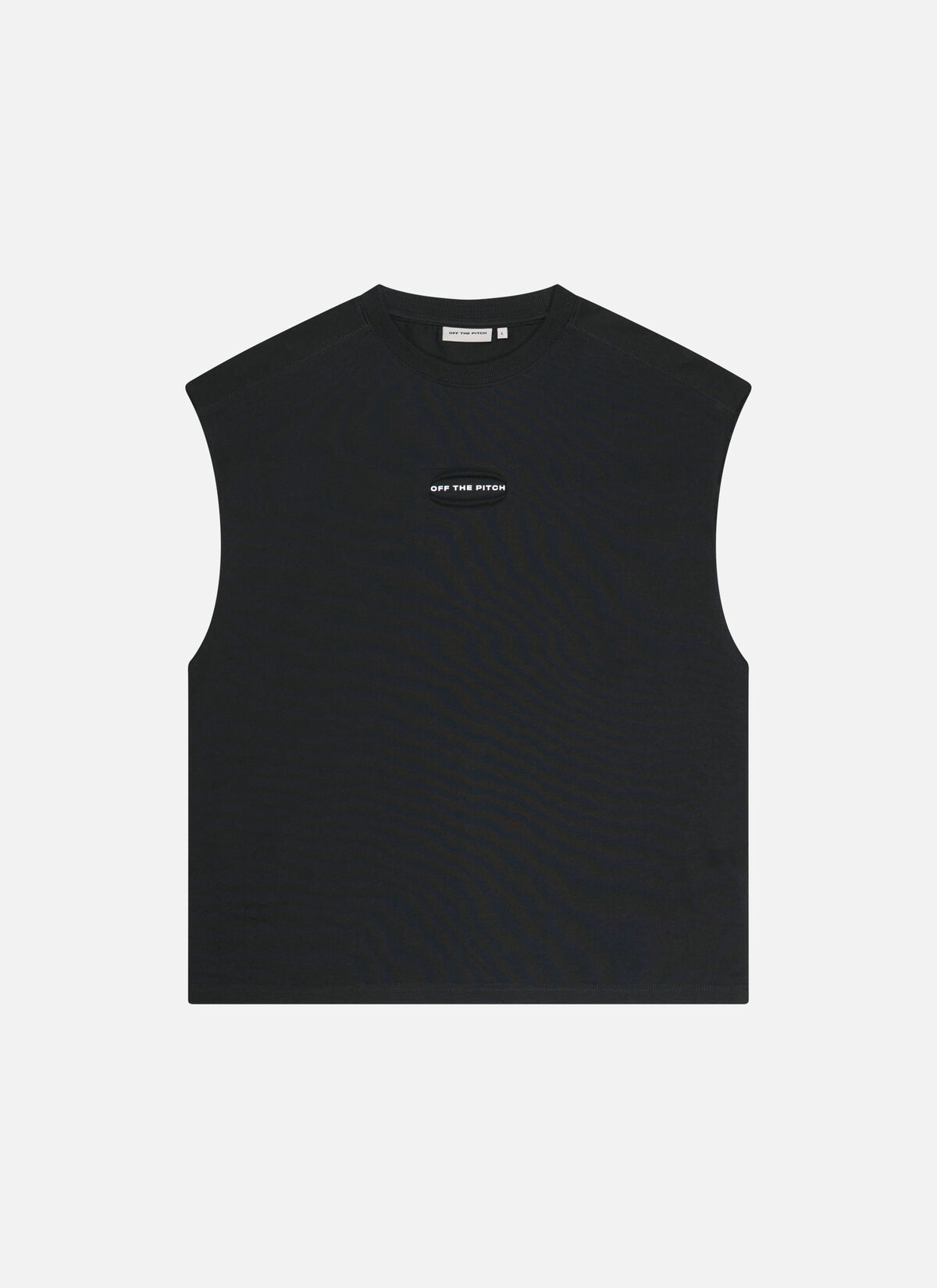 Sage Sleeveless Tee, Black, hi-res