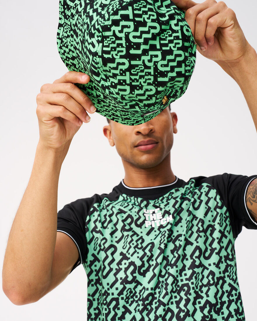 OTP X ROBEY Davies Bucket Hat, Black/Green, hi-res