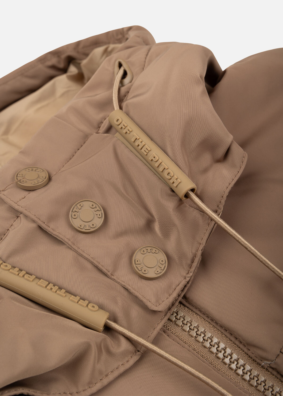Padded Bodywarmer, Cream/Bronze, hi-res