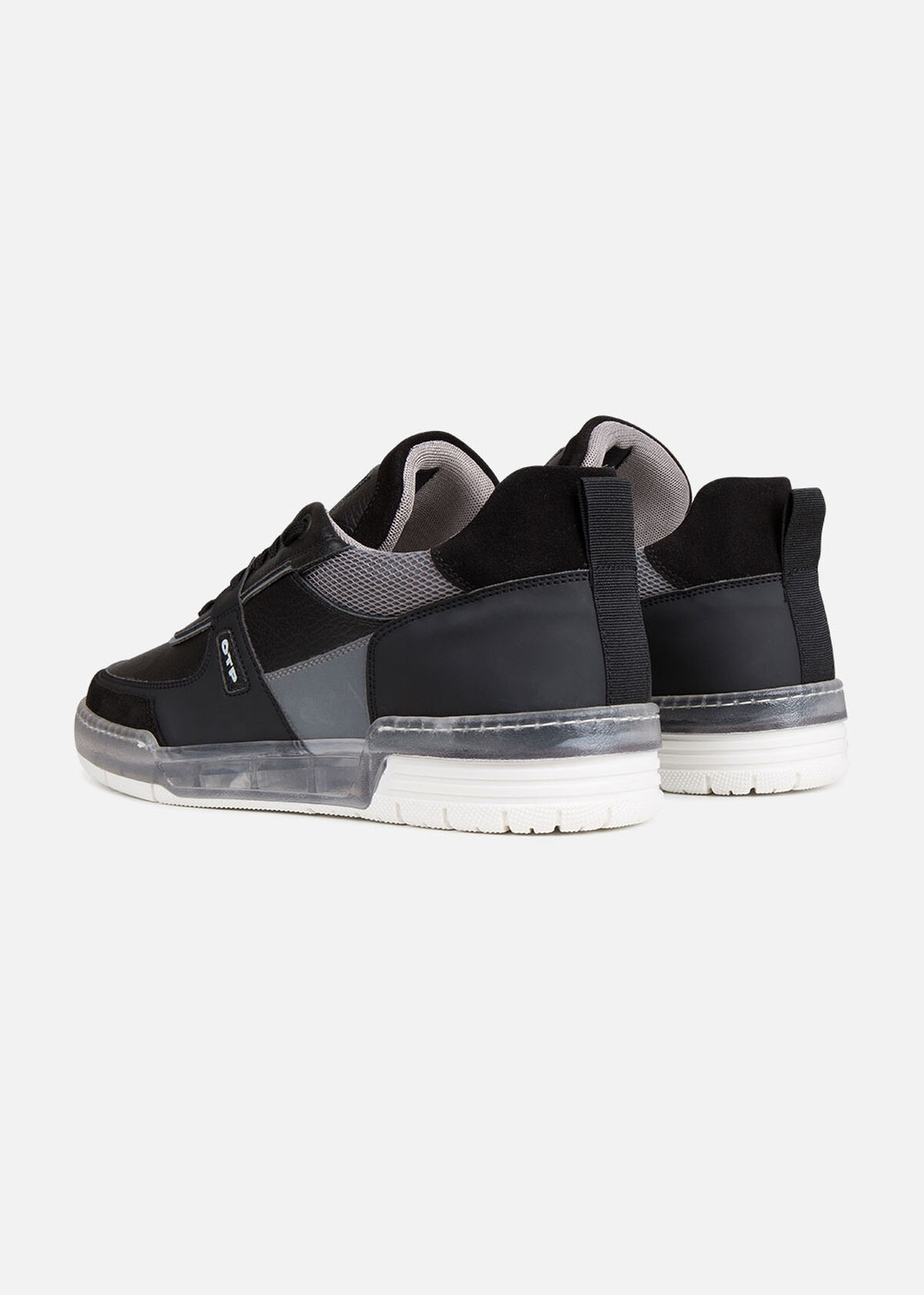 Baskette - Black - Leather, Black, hi-res