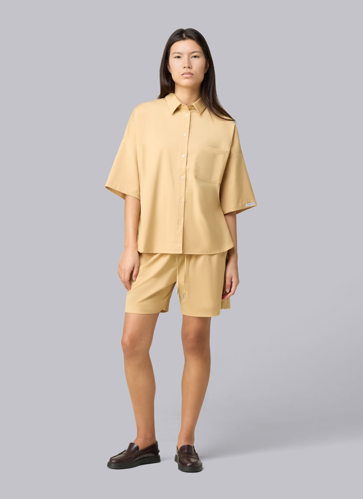 Marimix Shirt, Cognac, hi-res