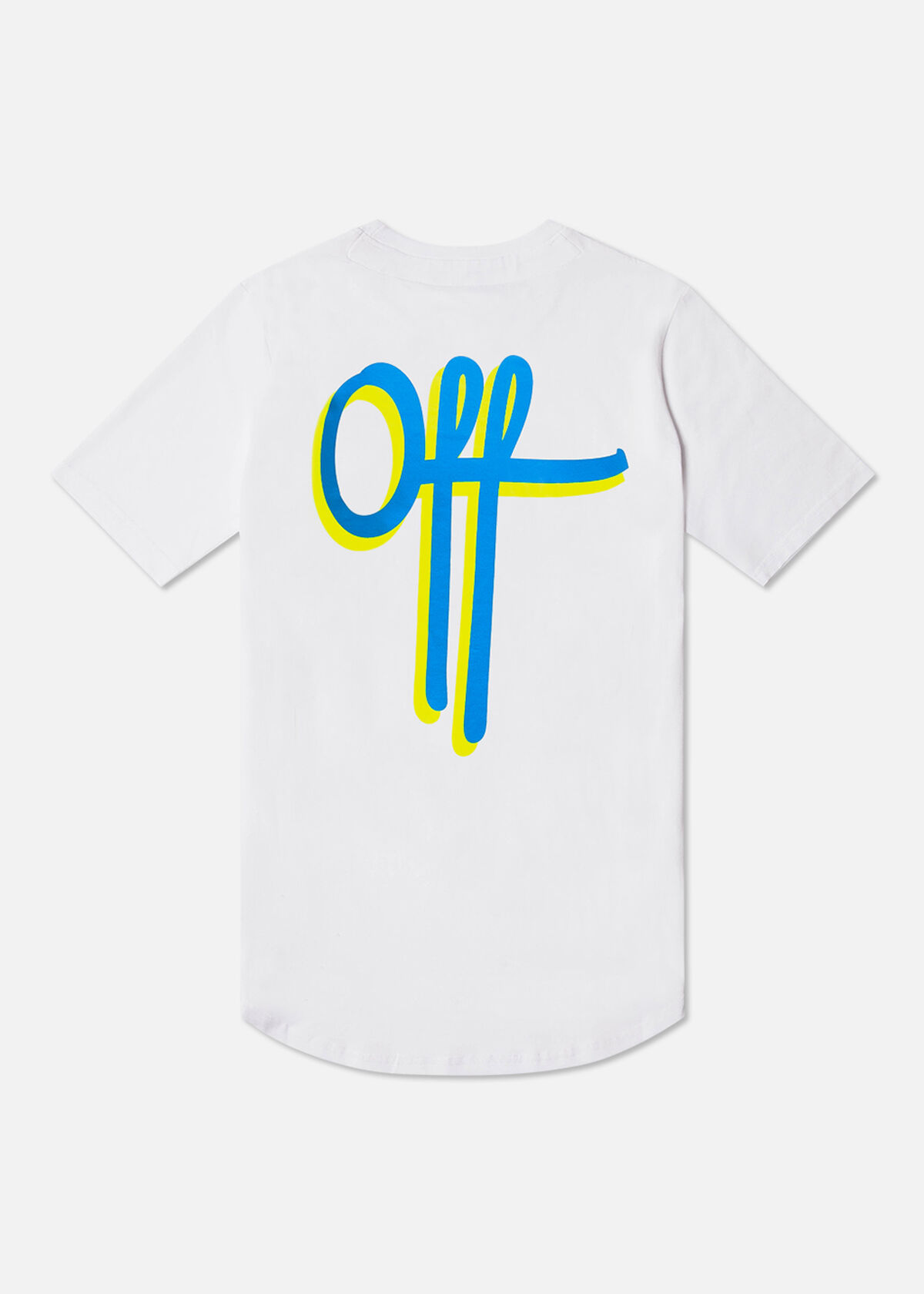 Full Stop Tee SS, White/Cognac, hi-res