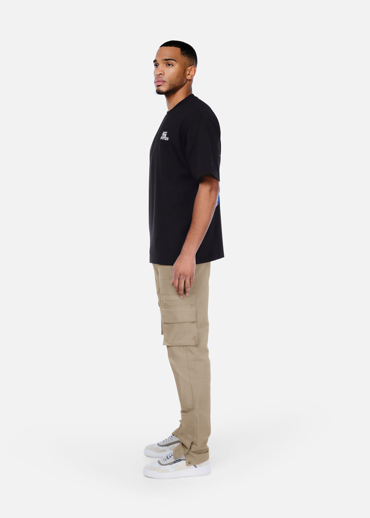 Ignite Loose Fit T Shirt, Black, hi-res