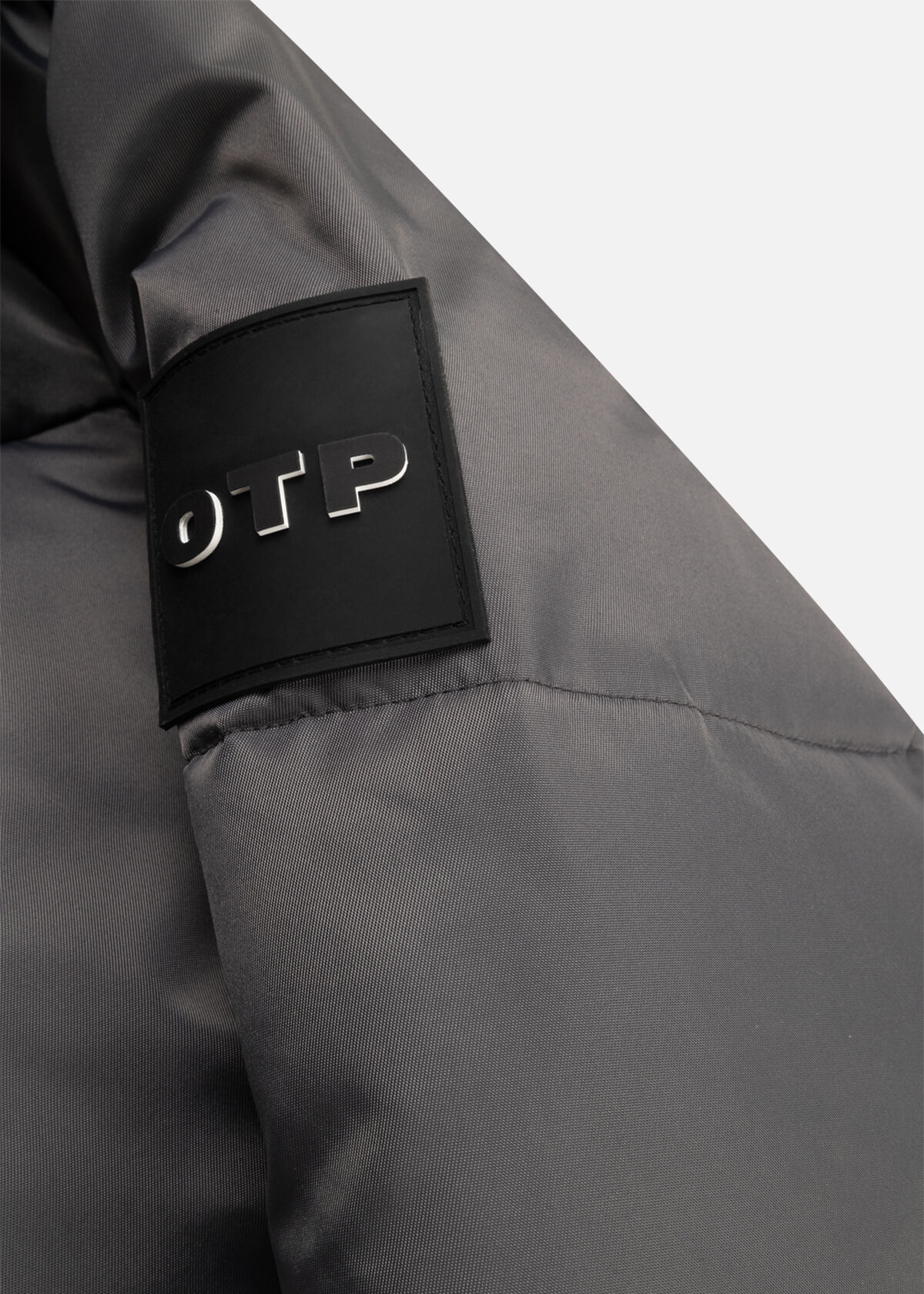 Short Down Jacket, Dark grey, hi-res
