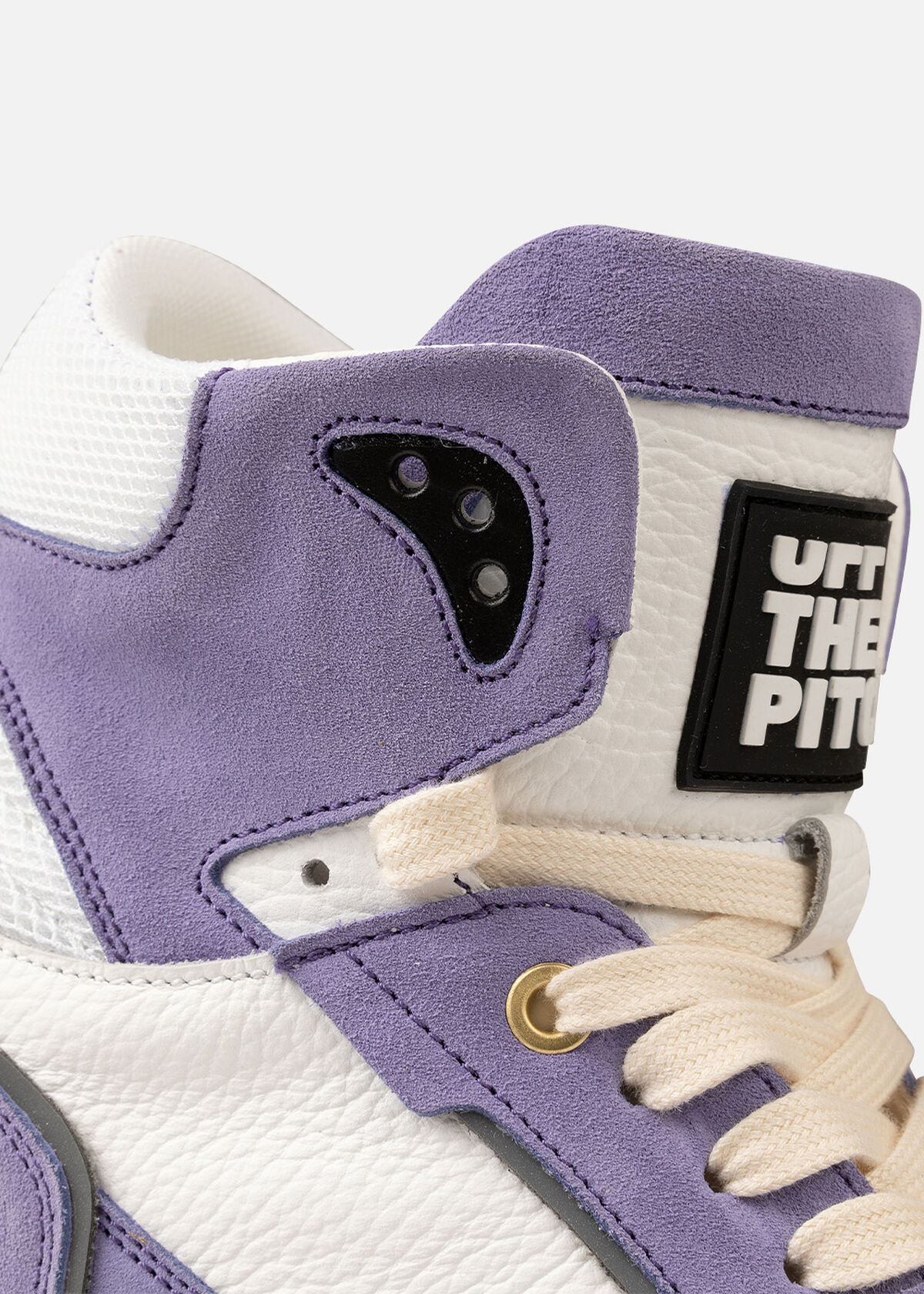 Basketta Hi - Silky Suede, Purple/White, hi-res