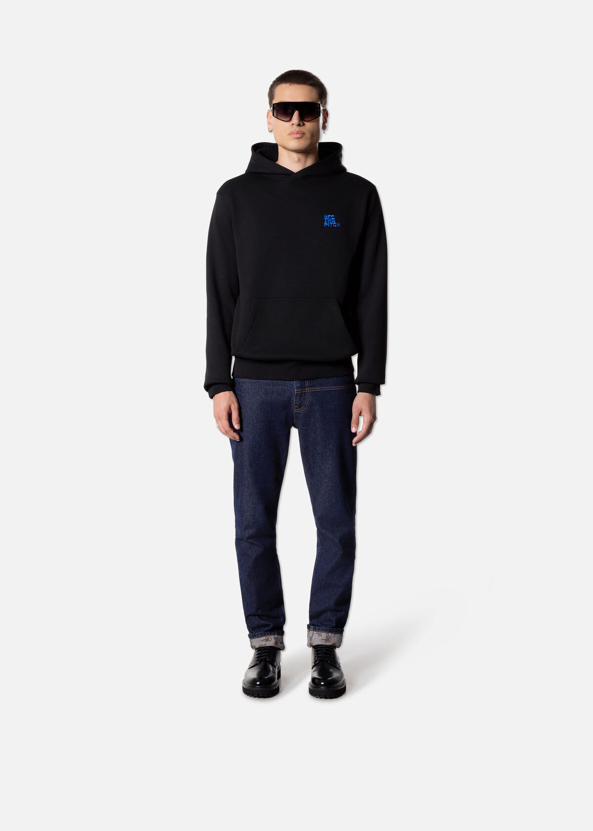 Fullstop Hood, Black, hi-res
