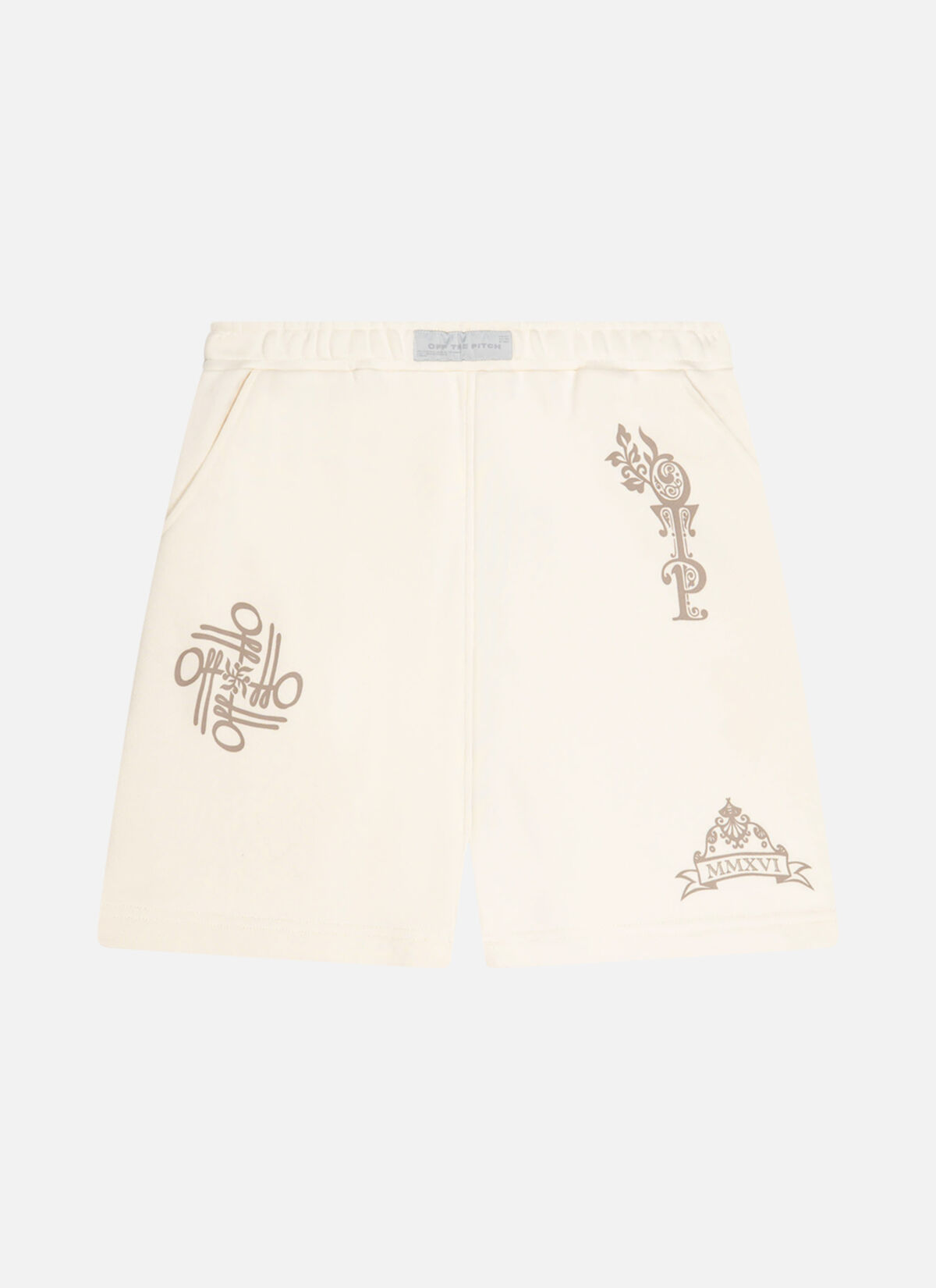 Filigrain Shorts, Off white, hi-res