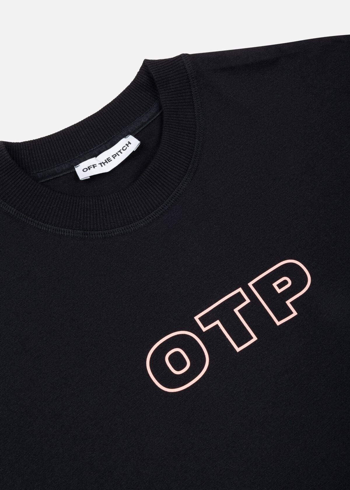 OTP Tee Oversized Unisex, Black, hi-res