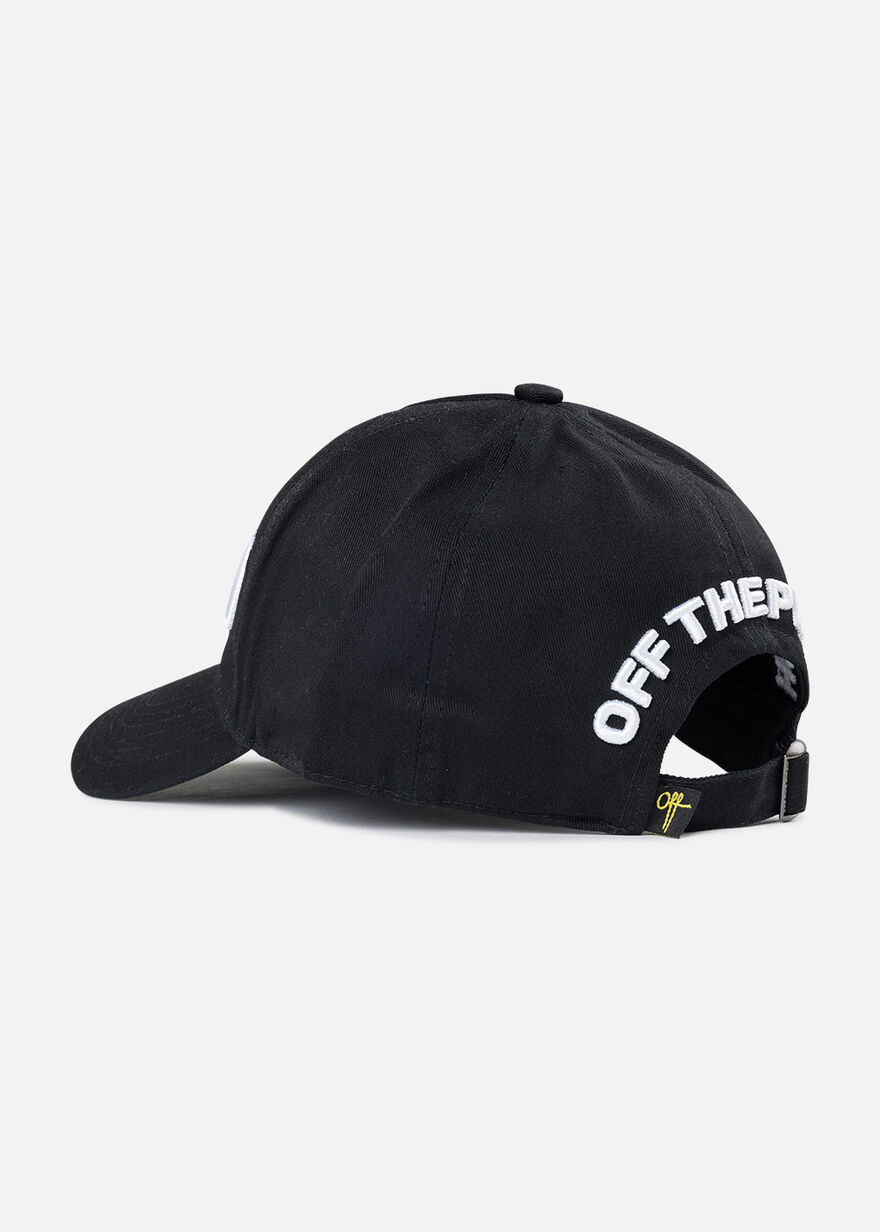Off-set Cap, Black/White, hi-res