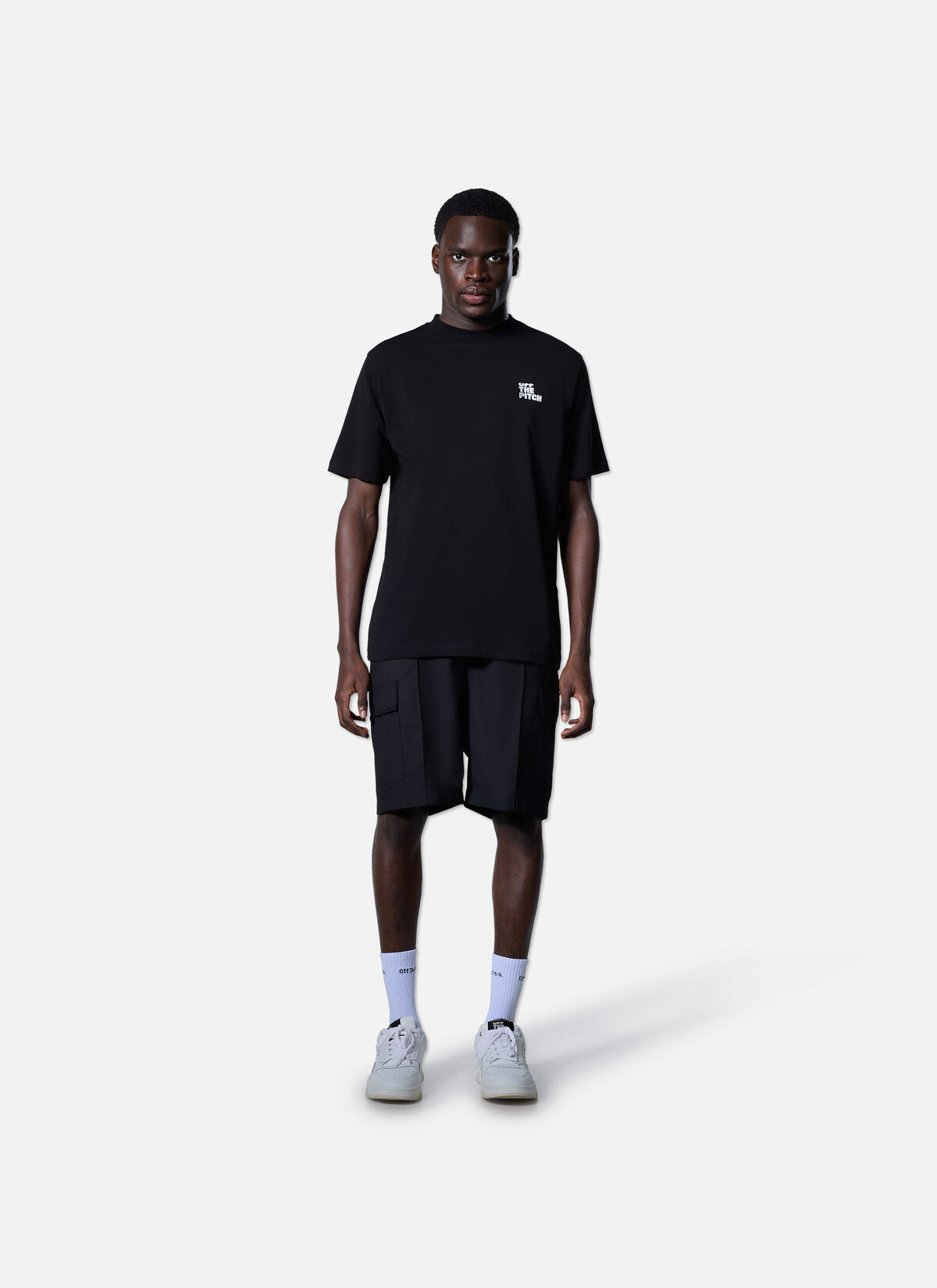 Landscape Regular Tee, Black, hi-res