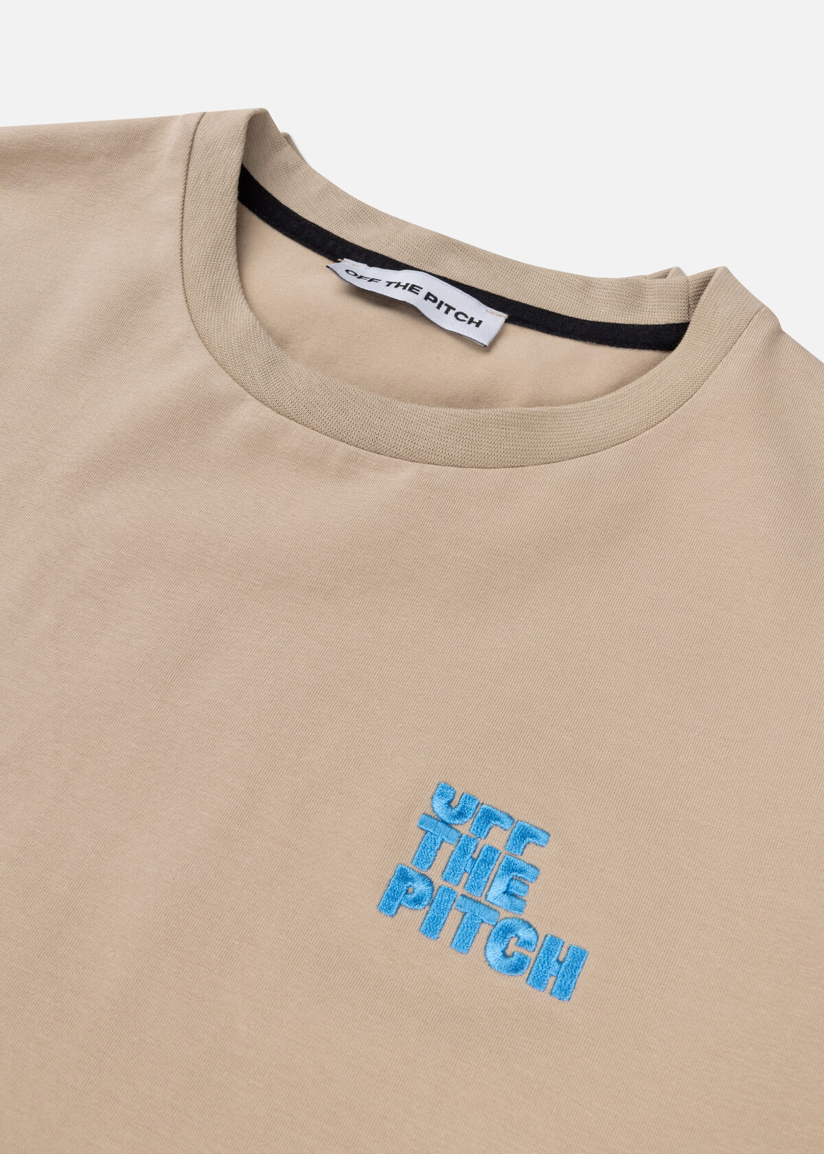 Fullstop Slim Fit Tee, Sand, hi-res