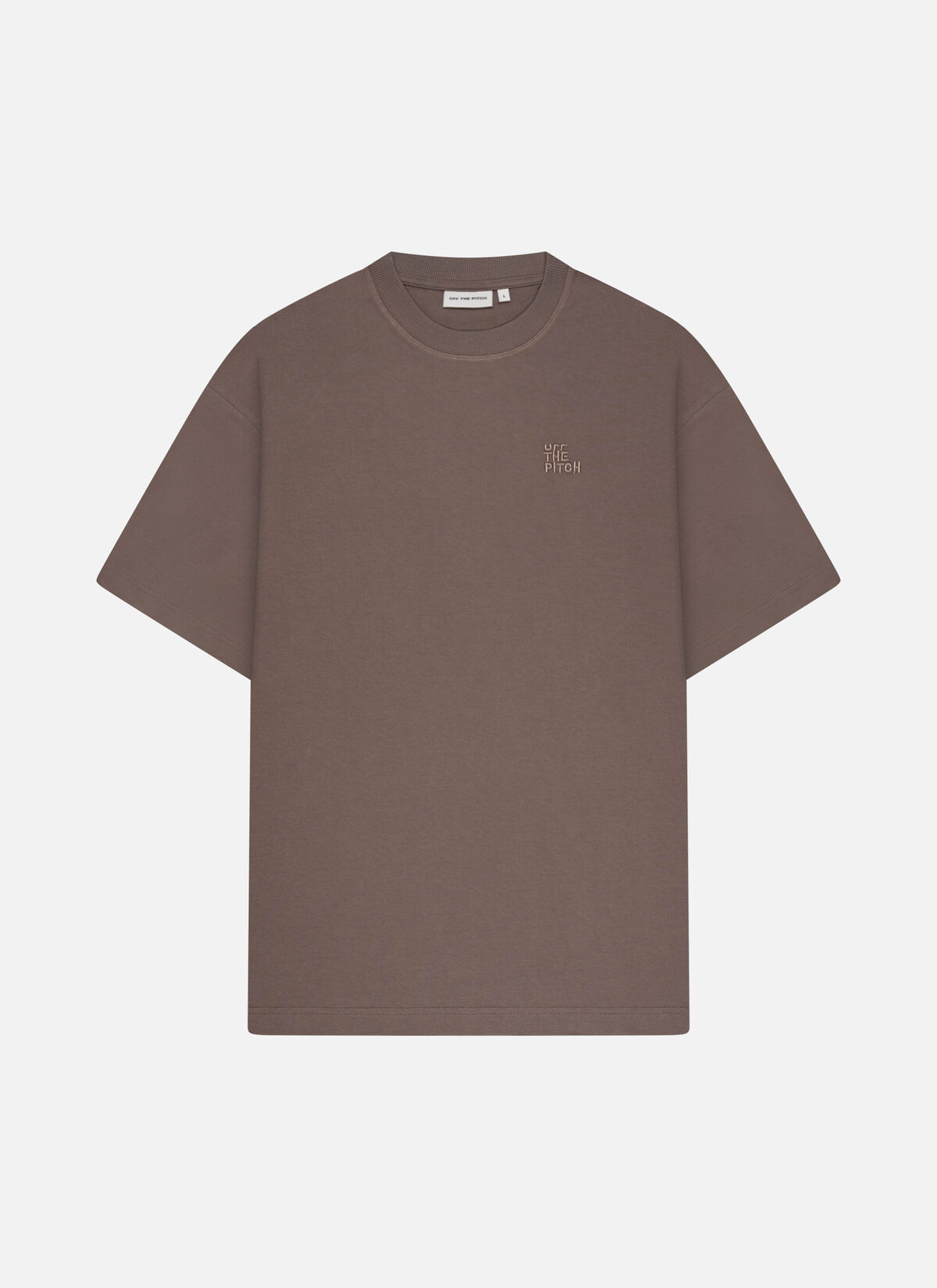 Corsage Loose Fit Tee, Desert Brown, hi-res