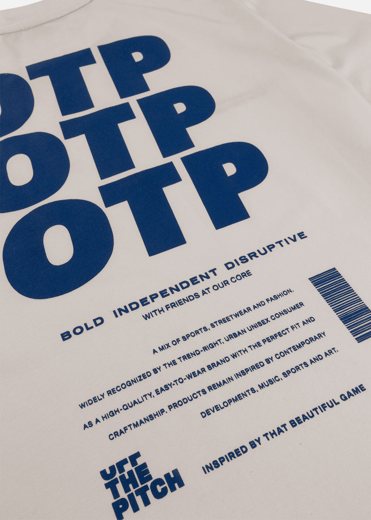 Division Slim Fit Tee, Off white, hi-res