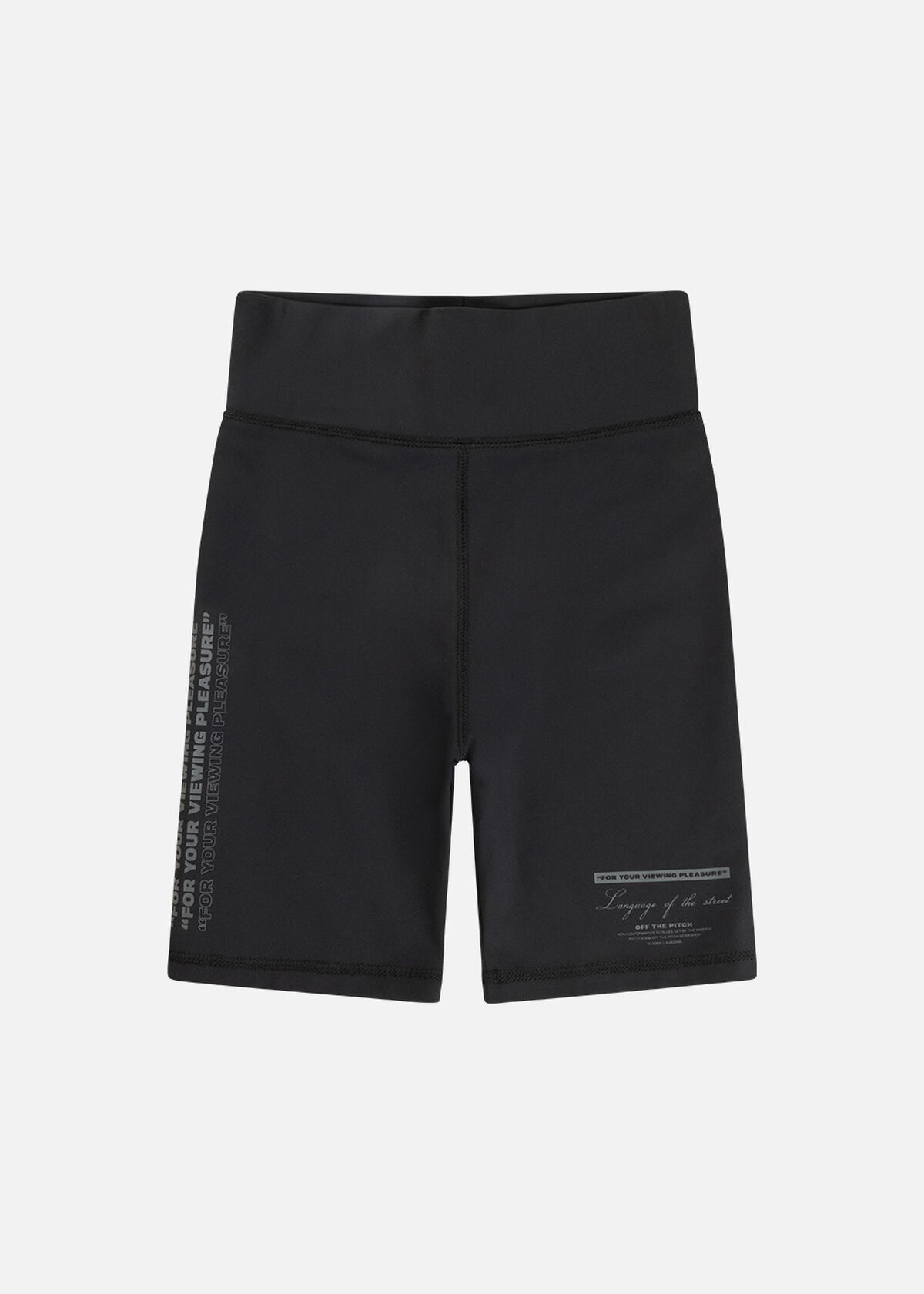 Biker shorts, Black, hi-res