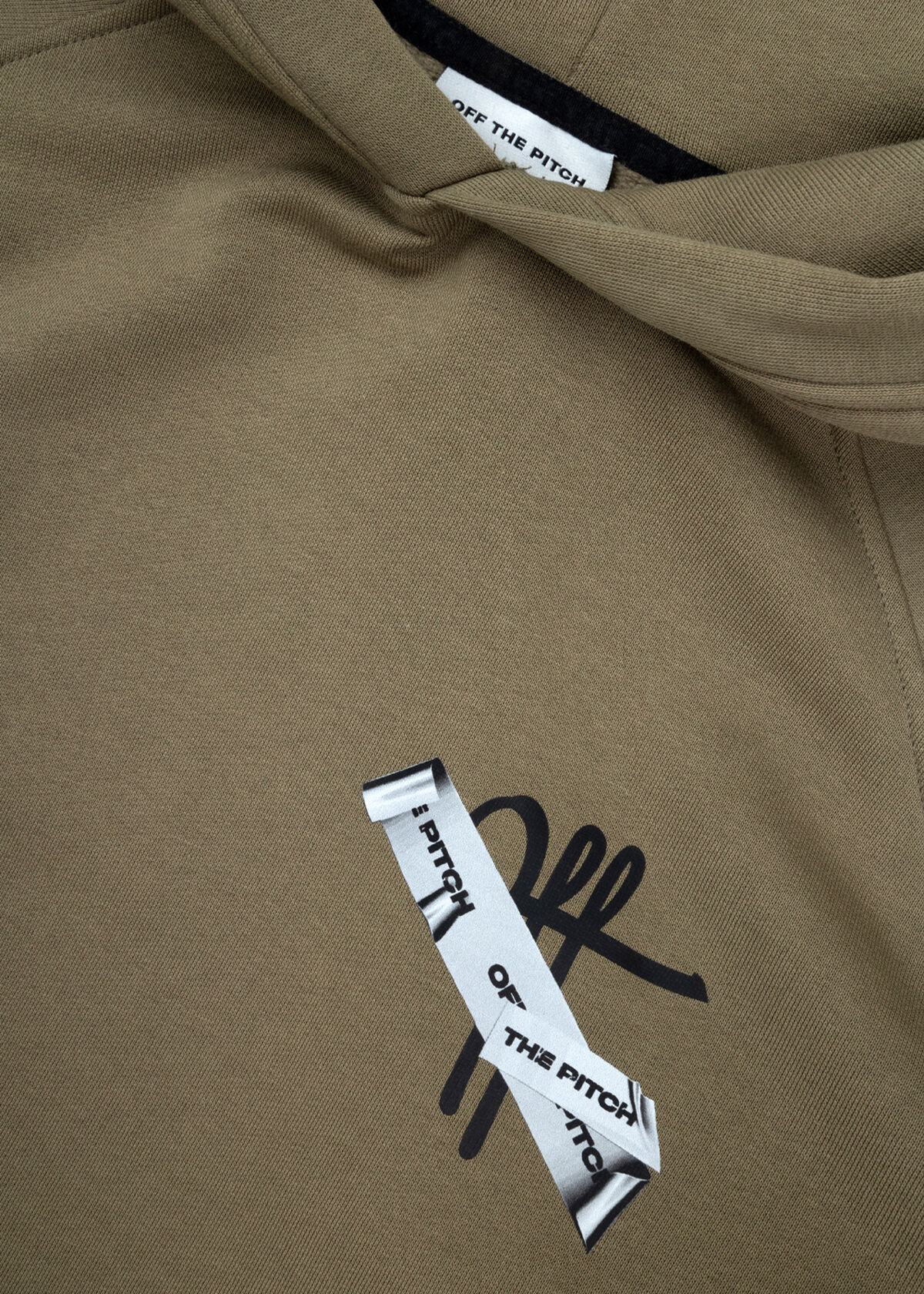 Tape Off Oversized Hood, Army green, hi-res