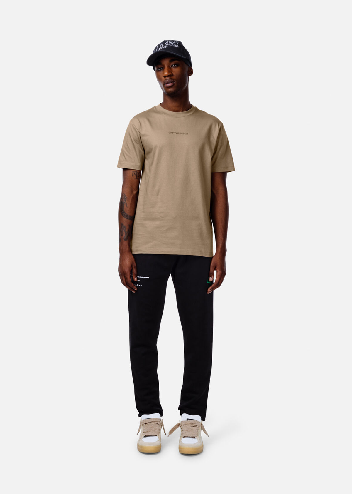 Mercerized Tee, Sand, hi-res