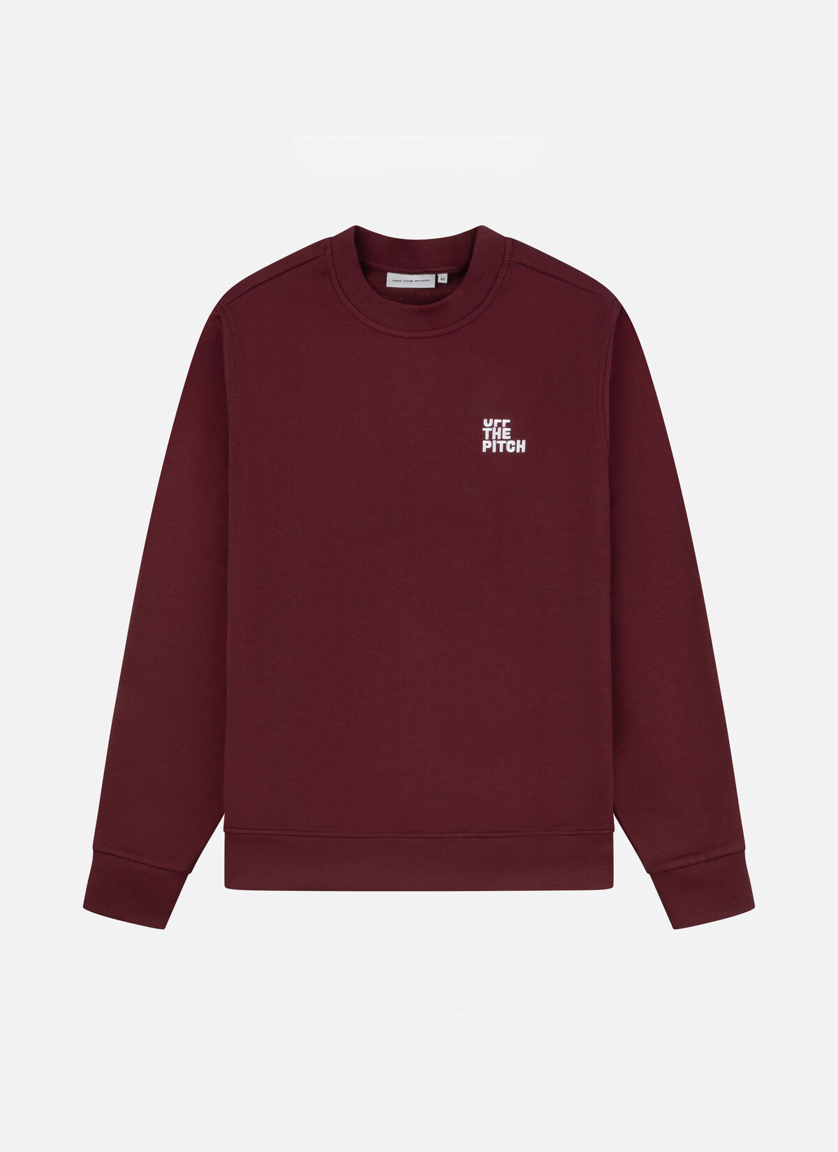 Full Stop Crewneck, Dark red, hi-res