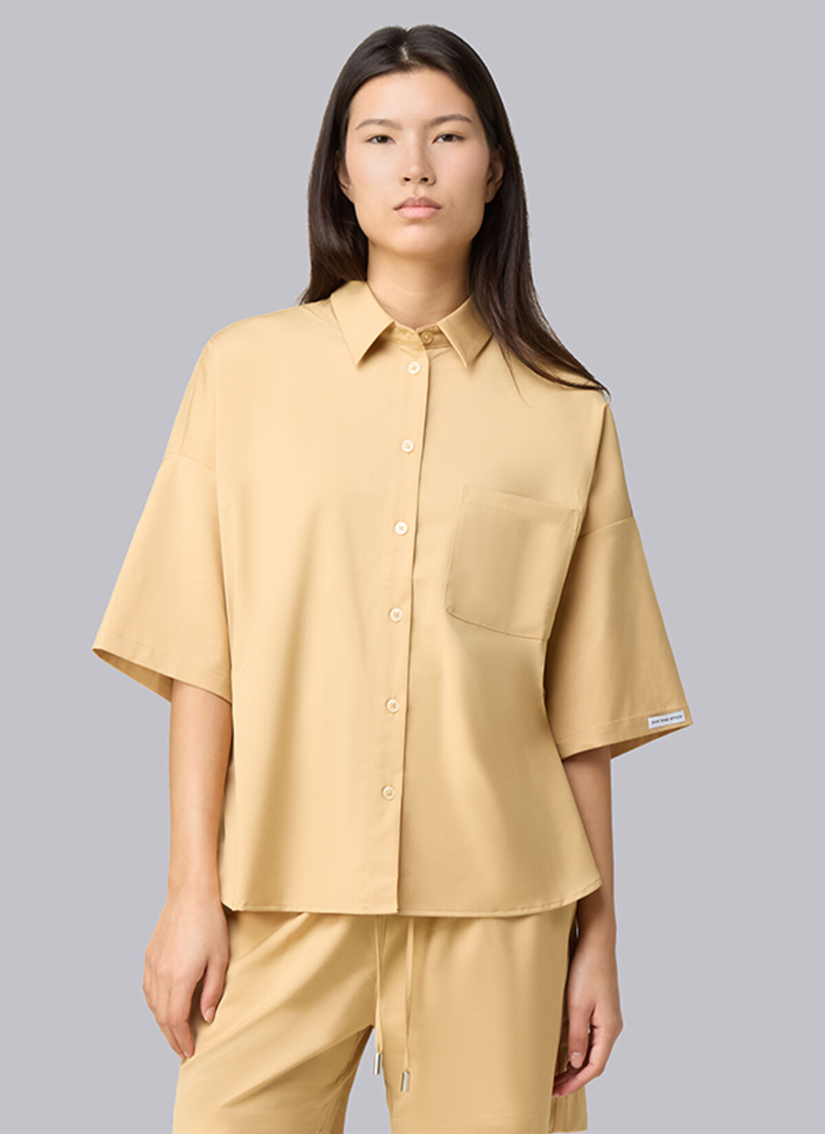 Marimix Shirt, Cognac, hi-res