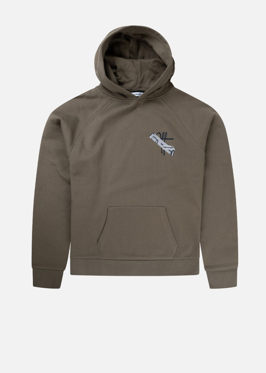 Tape Off Oversized Hood, Army green, hi-res