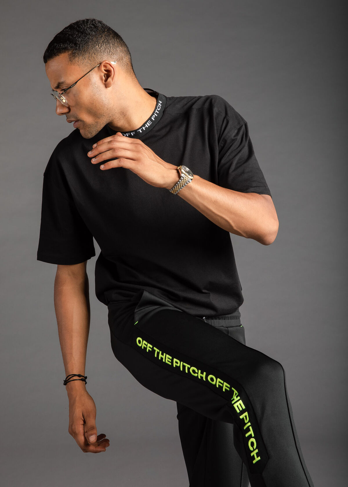 The Orphan Tee - Dark green- 100% Cotton, Black, hi-res