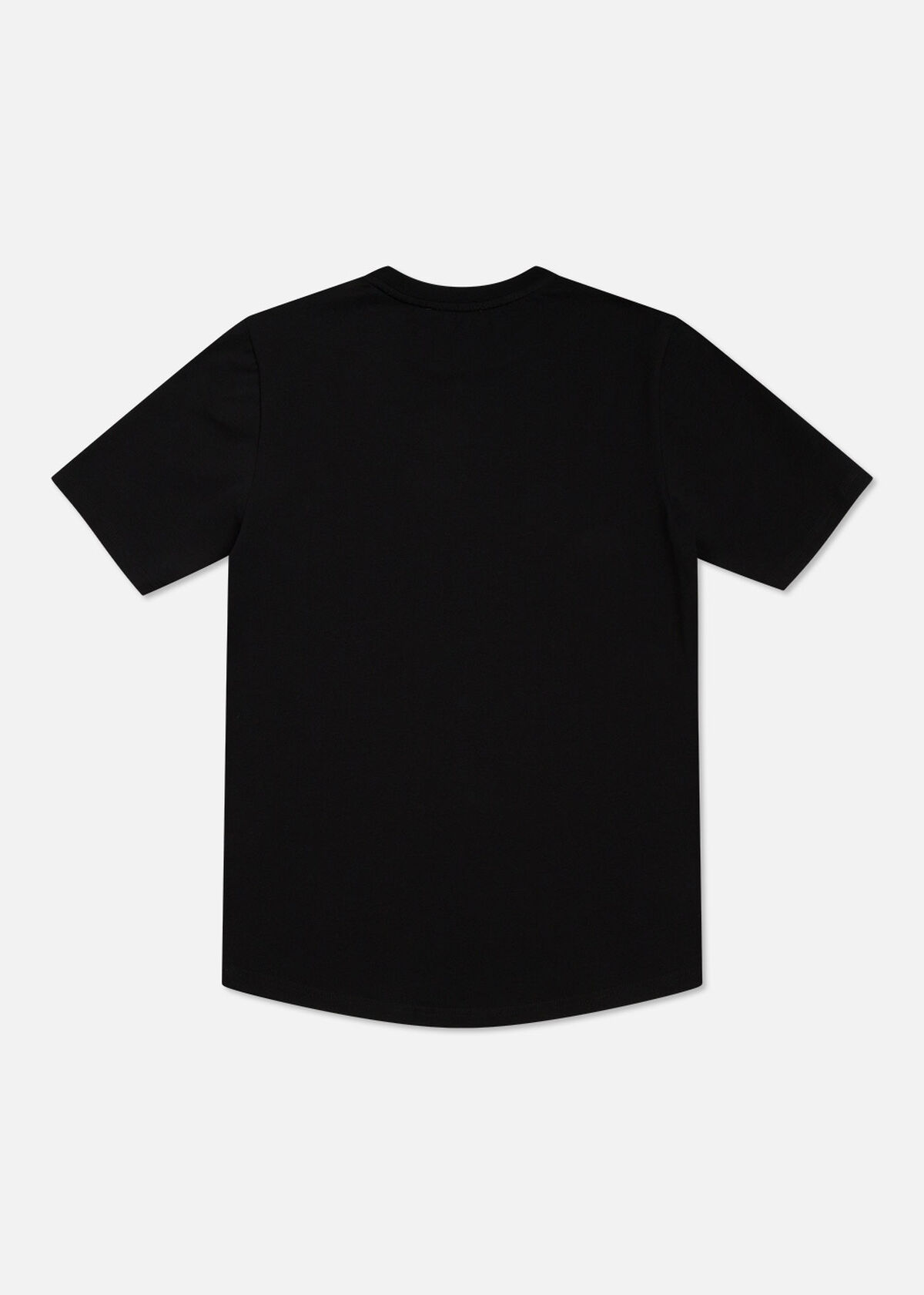 The Sage Slimfit Tee - Black - 95% Cotton 5% Elast, Black/Miscellaneous, hi-res